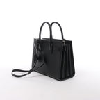 Saint Laurent Paris Sac de Jour Small Multi-Patch Leather 2Way Handbag in Black