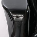 Saint Laurent Opium Patent Leather Heels in Black 484160, Size 40 EU