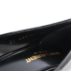 Saint Laurent Opium Patent Leather Heels in Black 484160, Size 40 EU