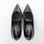 Saint Laurent Opium Patent Leather Heels in Black 484160, Size 40 EU
