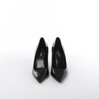 Saint Laurent Opium Patent Leather Heels in Black 484160, Size 40 EU