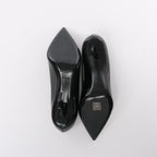 Saint Laurent Opium Patent Leather Heels in Black 484160, Size 40 EU