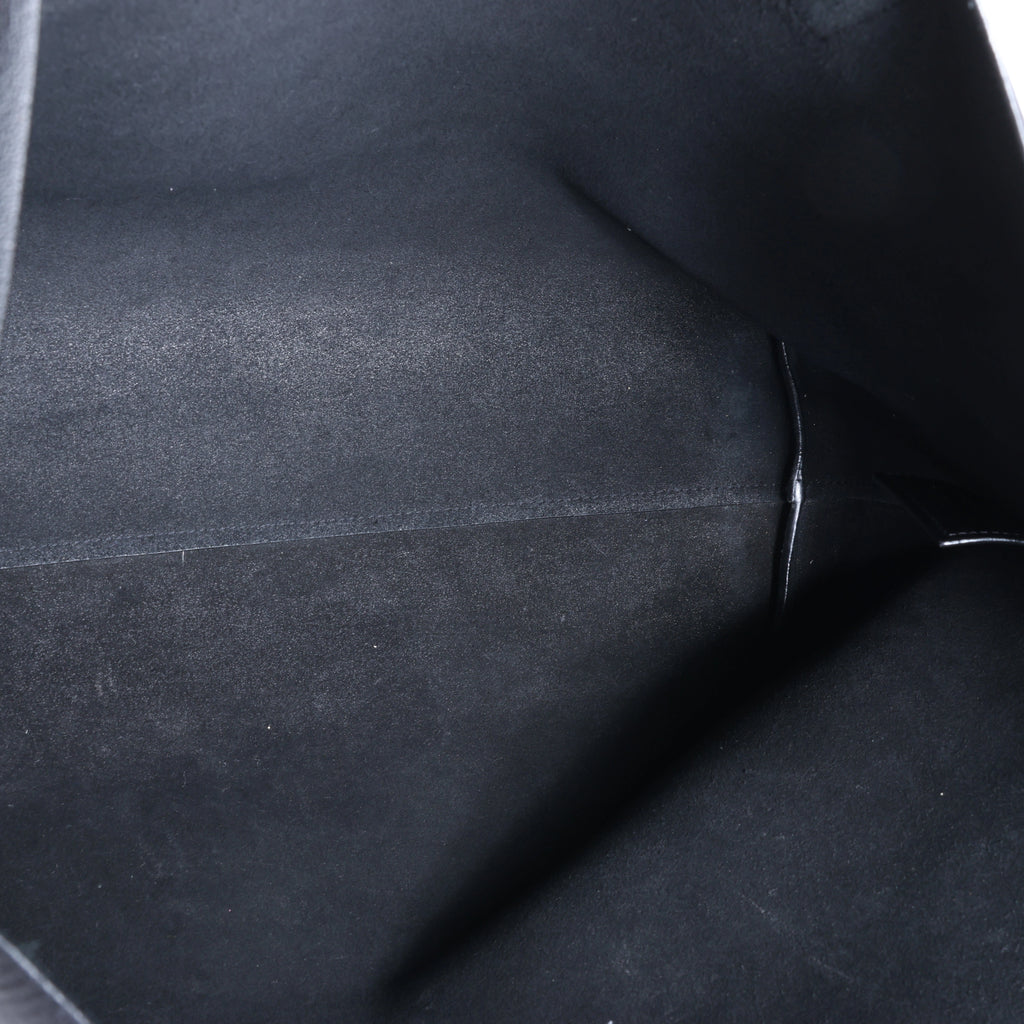 Saint Laurent Paris Sac Shopping Leather Tote bag in Black
