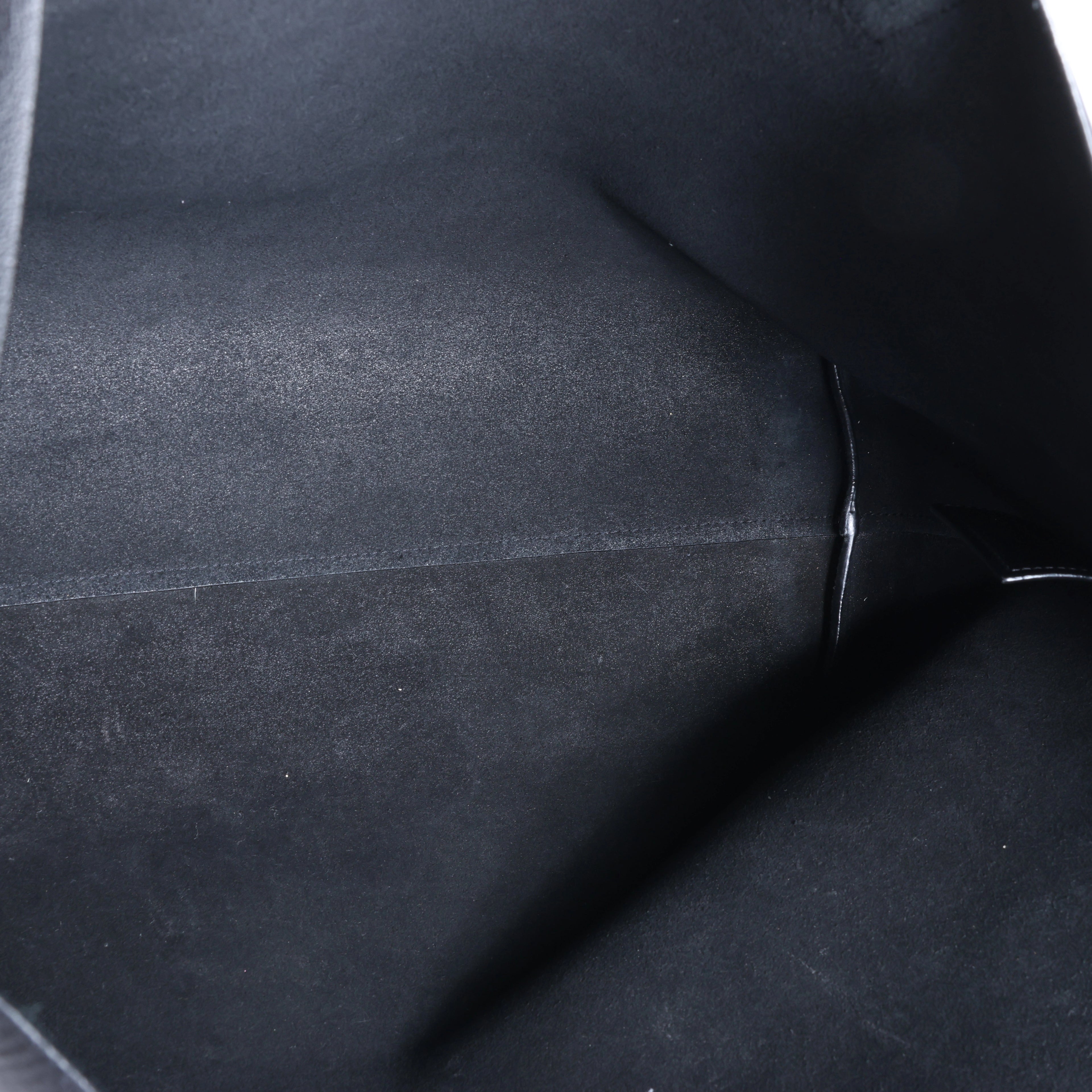 Saint Laurent Paris Sac Shopping Leather Tote bag in Black