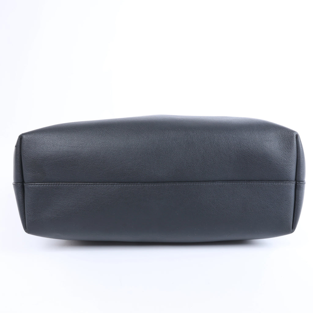 Saint Laurent Paris Sac Shopping Leather Tote bag in Black