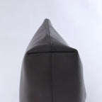 Saint Laurent Paris Sac Shopping Leather Tote in Dark Gray