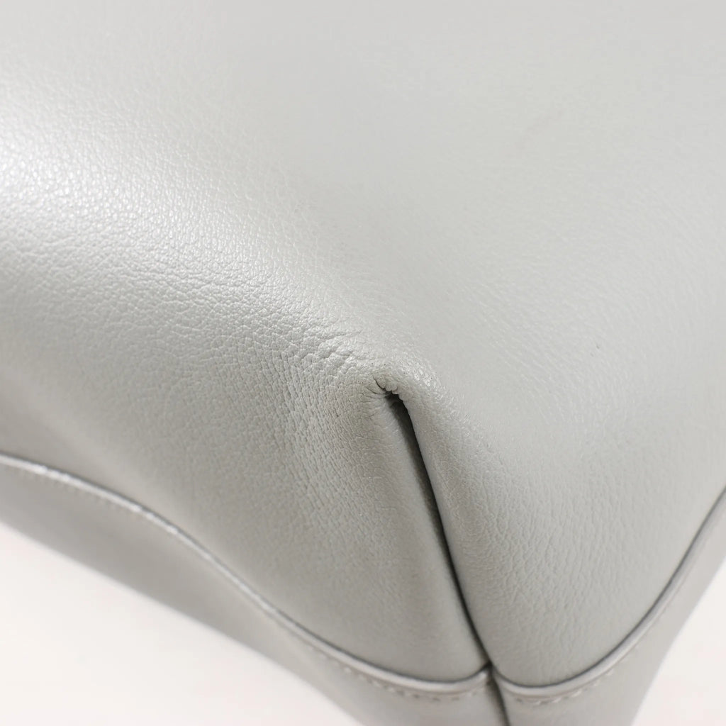 Saint Laurent Paris Shopping Leather Shoulder Bag in Gray 600281