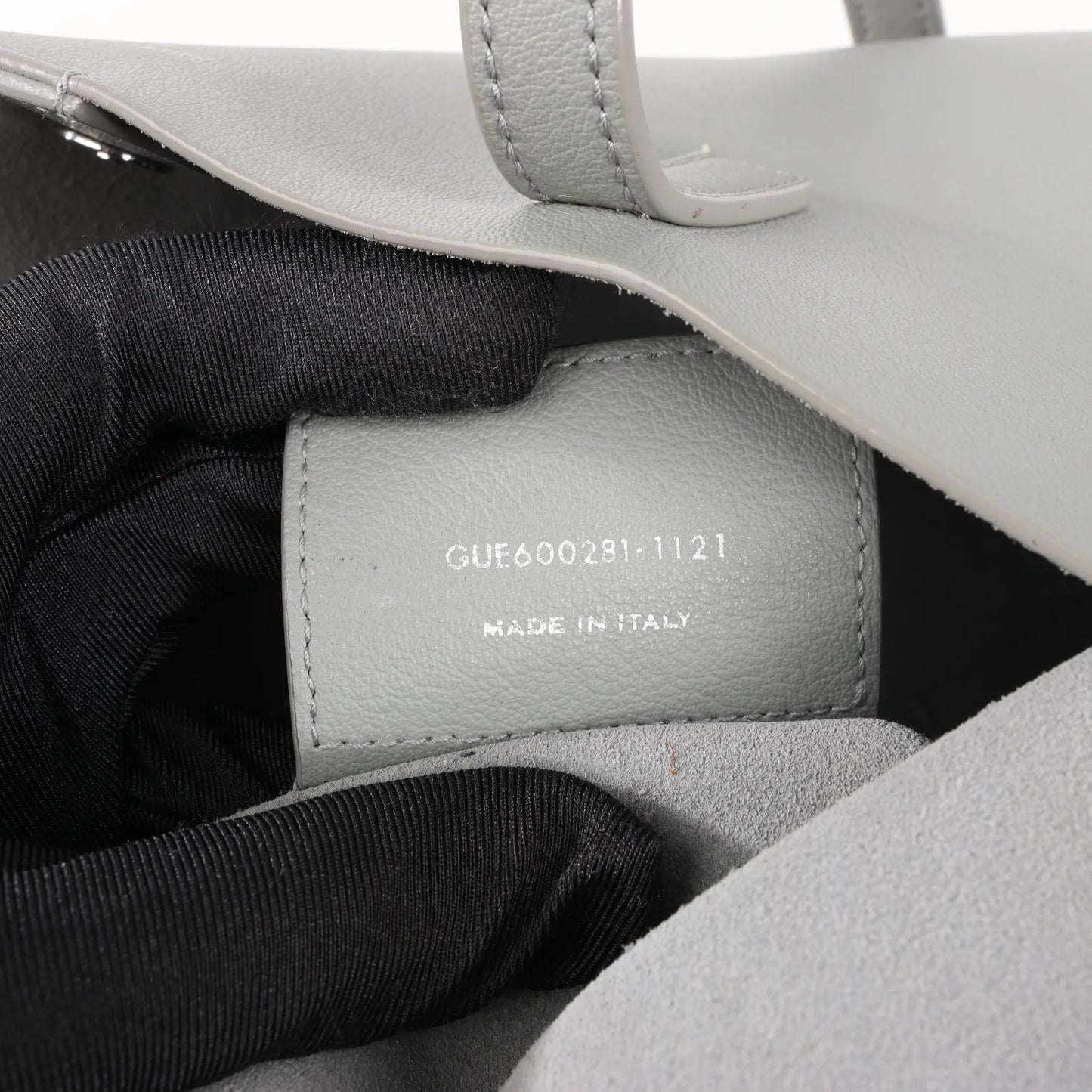 Saint Laurent Paris Shopping Leather Shoulder Bag in Gray 600281