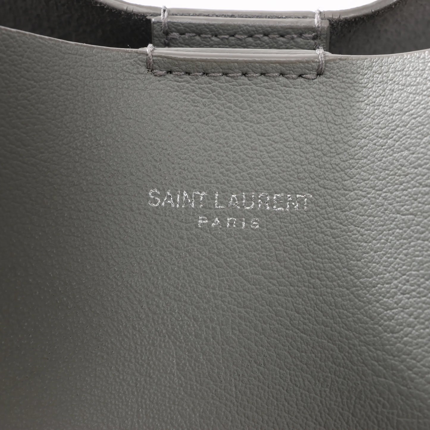 Saint Laurent Paris Shopping Leather Shoulder Bag in Gray 600281