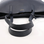 Saint Laurent Paris Shopping Leather Shoulder Bag in Navy Blue 394195