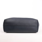 Saint Laurent Paris Shopping Leather Shoulder Bag in Navy Blue 394195