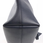Saint Laurent Paris Shopping Leather Shoulder Bag in Navy Blue 394195