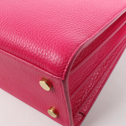 Saint Laurent Paris Sac de Jour Baby Leather Handbag in Pink 377183