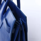Saint Laurent Paris Sac de Jour Leather 2way Handbag in Blue 324823