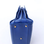 Saint Laurent Paris Sac de Jour Leather 2way Handbag in Blue 324823