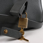 Bolso de mano de piel Sac de Jour de Saint Laurent Paris en color burdeos 347543
