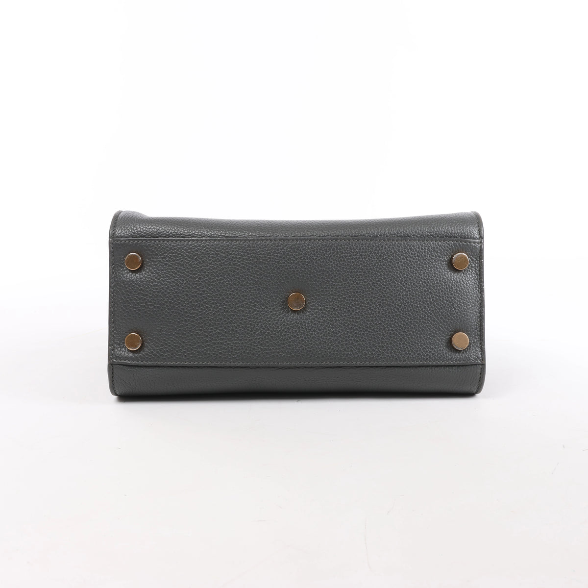 Bolso de mano de piel Sac de Jour de Saint Laurent Paris en color burdeos 347543