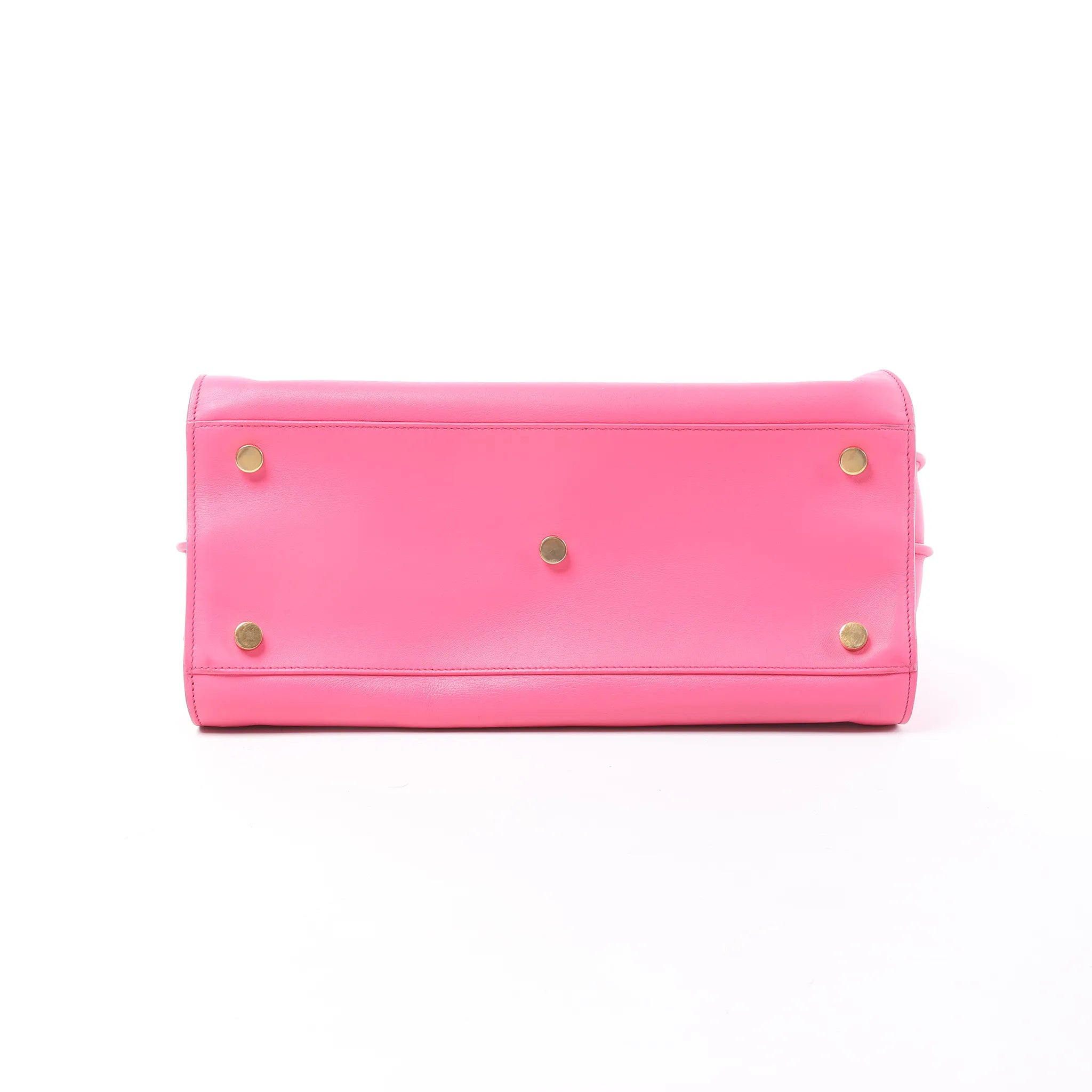 Saint Laurent Paris Sac de Jour Leather Handbag in Pink 324823