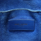 Saint Laurent Paris Sac de Jour Nano Leather 2Way Handbag Blue 340778