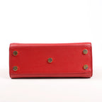 Saint Laurent Paris Sac de Jour Nano Leather 2Way Handbag Red 340778