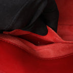 Saint Laurent Paris Sac de Jour Nano Leather Handbag in Red