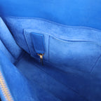 Saint Laurent Paris Sac de Jour Leather 2way Handbag in Blue 355153