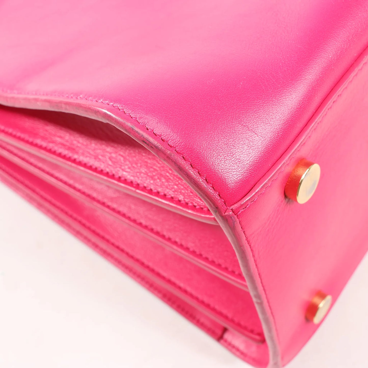 Saint Laurent Paris Sac de Jour Leather 2way Handbag in Pink 355153