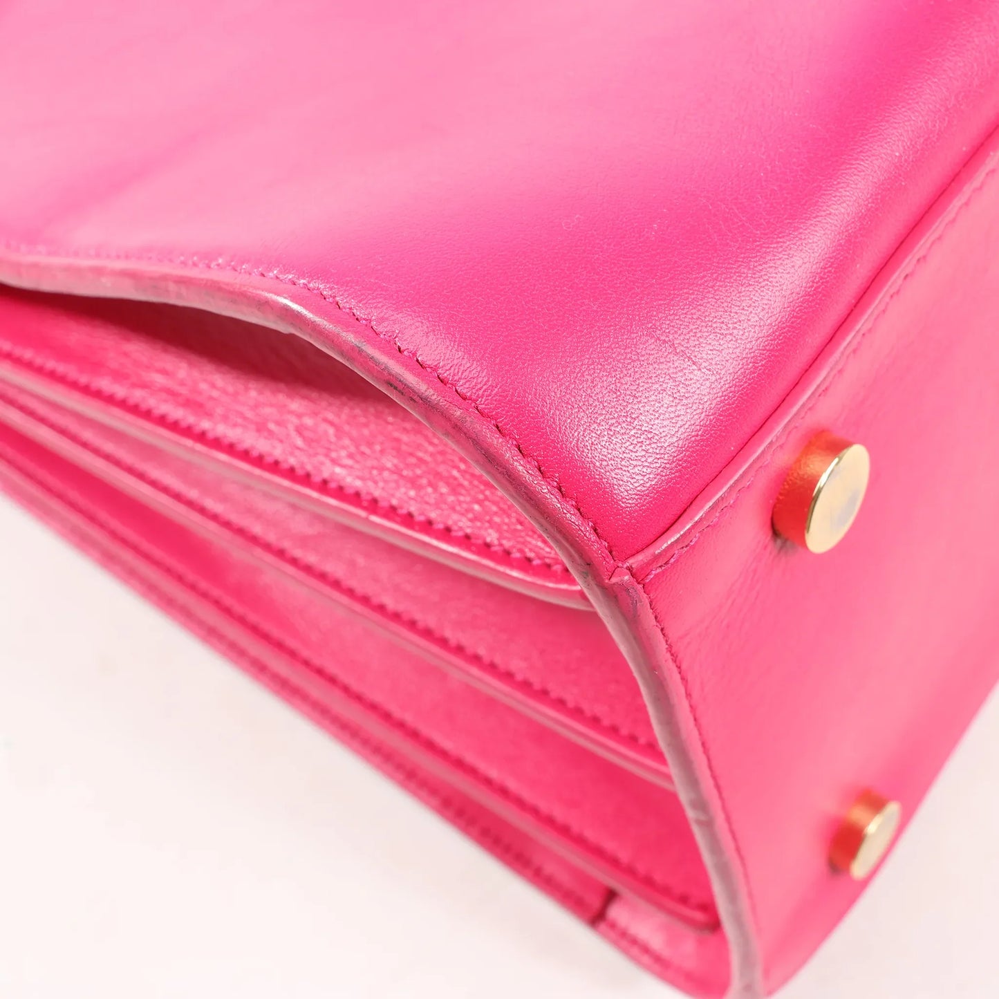 Saint Laurent Paris Sac de Jour Leather 2way Handbag in Pink 355153