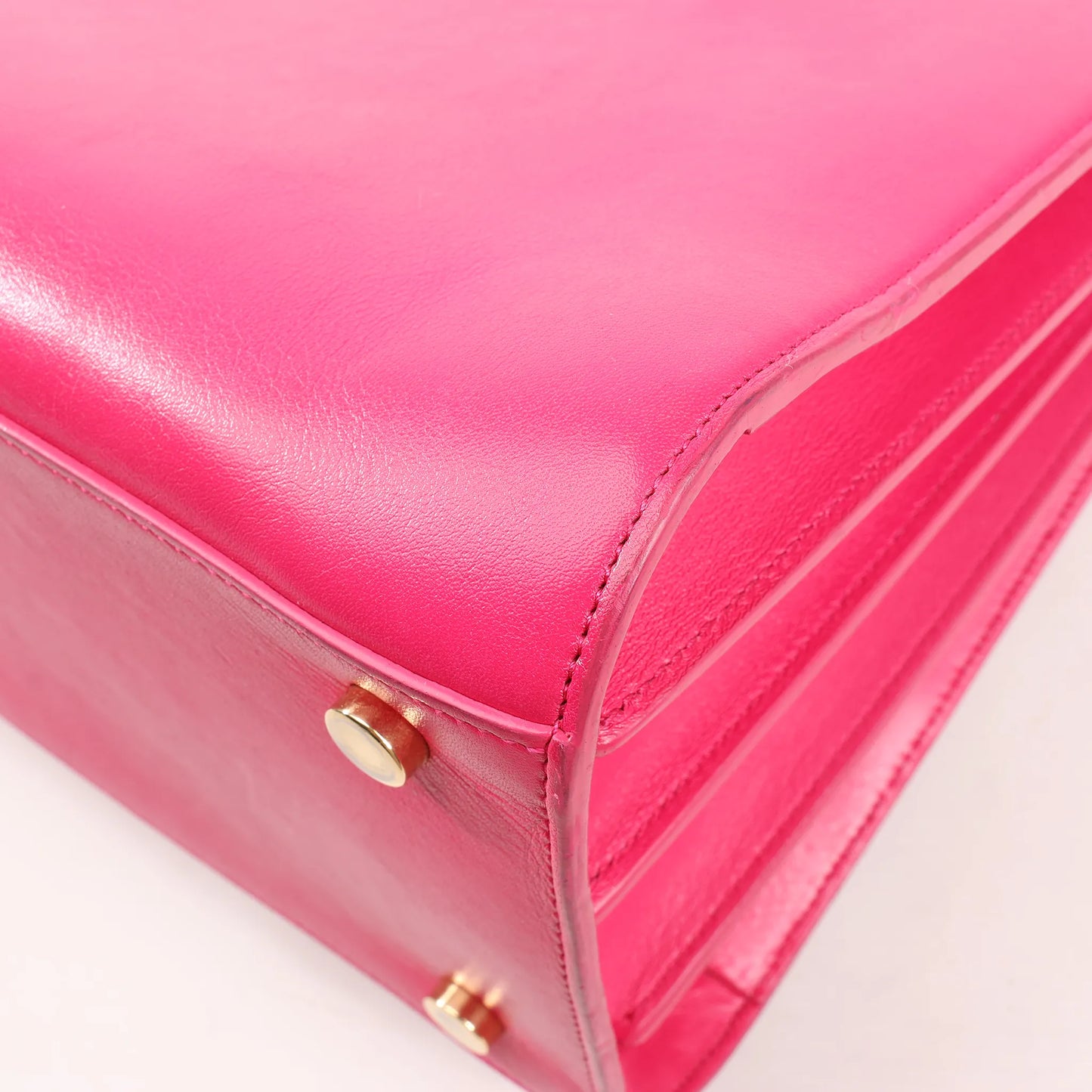 Saint Laurent Paris Sac de Jour Leather 2way Handbag in Pink 355153