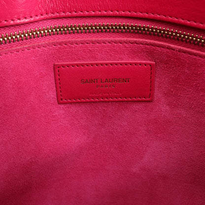 Saint Laurent Paris Sac de Jour Leather 2way Handbag in Pink 355153