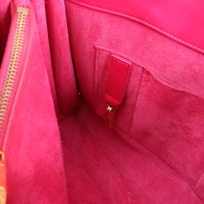 Saint Laurent Paris Sac de Jour Leather 2way Handbag in Pink 355153