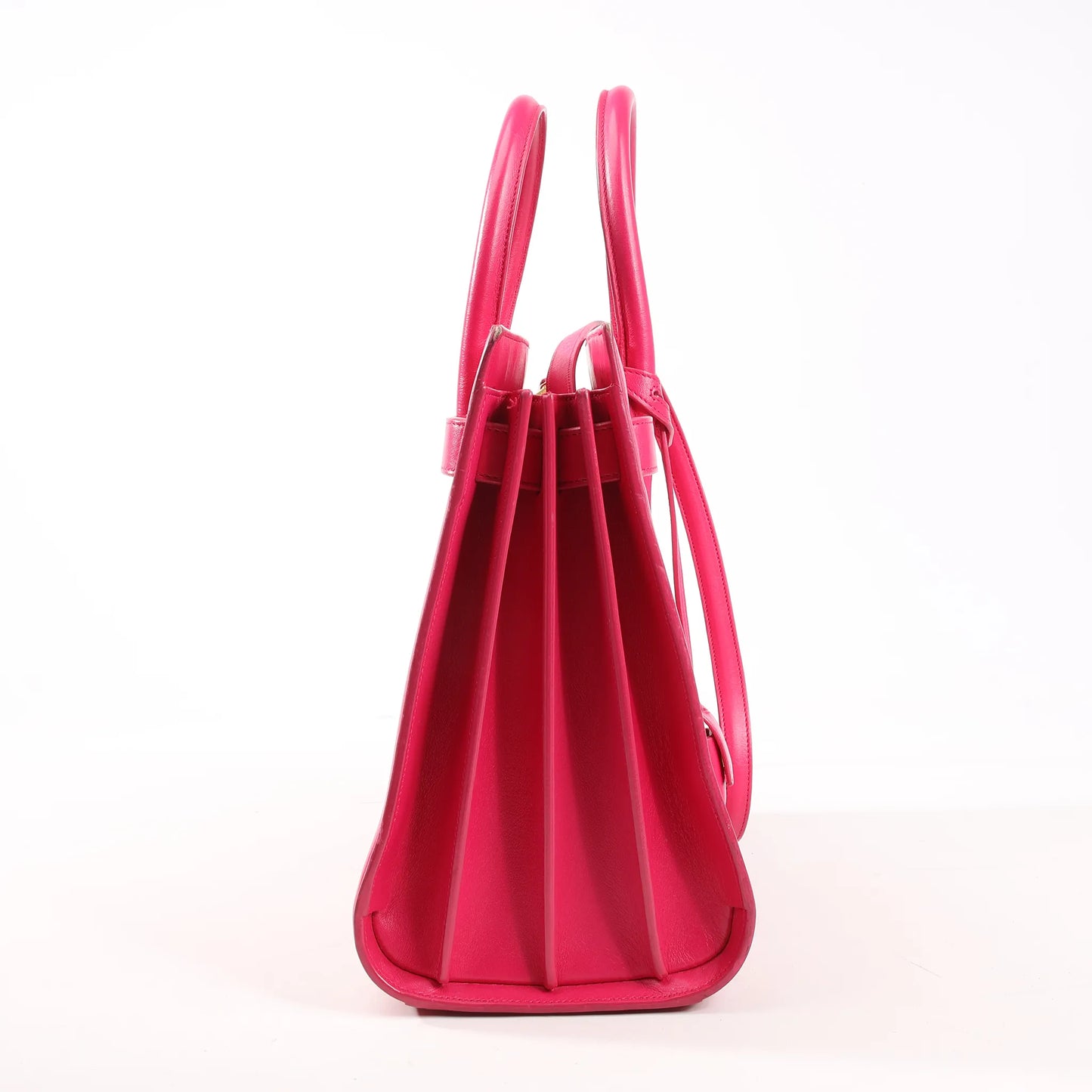 Saint Laurent Paris Sac de Jour Leather 2way Handbag in Pink 355153