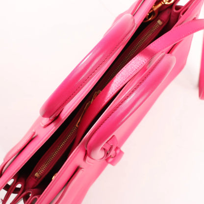 Saint Laurent Paris Sac de Jour Leather 2way Handbag in Pink 355153