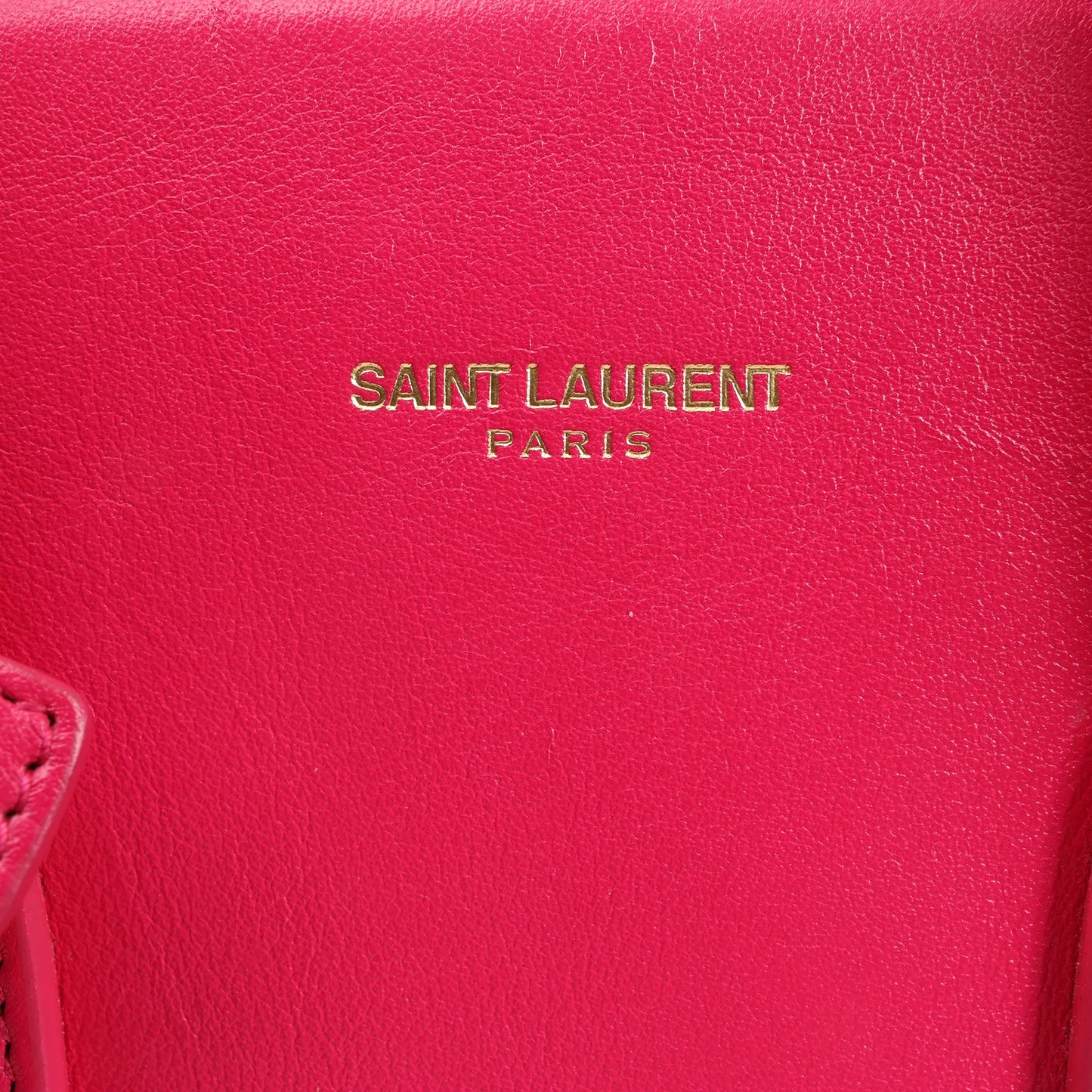 Saint Laurent Paris Sac de Jour Leather 2way Handbag in Pink 355153