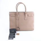 Saint Laurent Paris Sac de Jour Leather Handbag in Brown