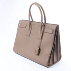 Saint Laurent Paris Sac de Jour Leather Handbag in Brown