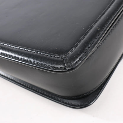 Saint Laurent Paris Solferino Leather Shoulder bag in Black 634305