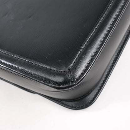 Saint Laurent Paris Solferino Leather Shoulder bag in Black 634305