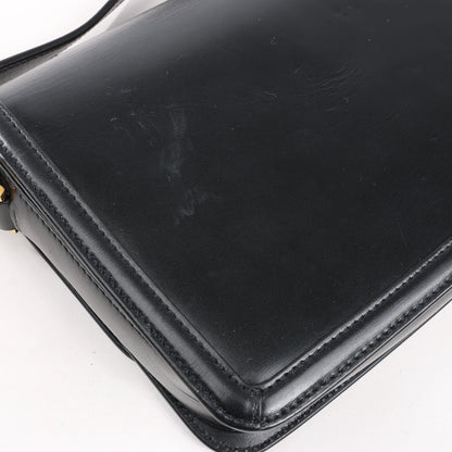 Saint Laurent Paris Solferino Leather Shoulder bag in Black 634305