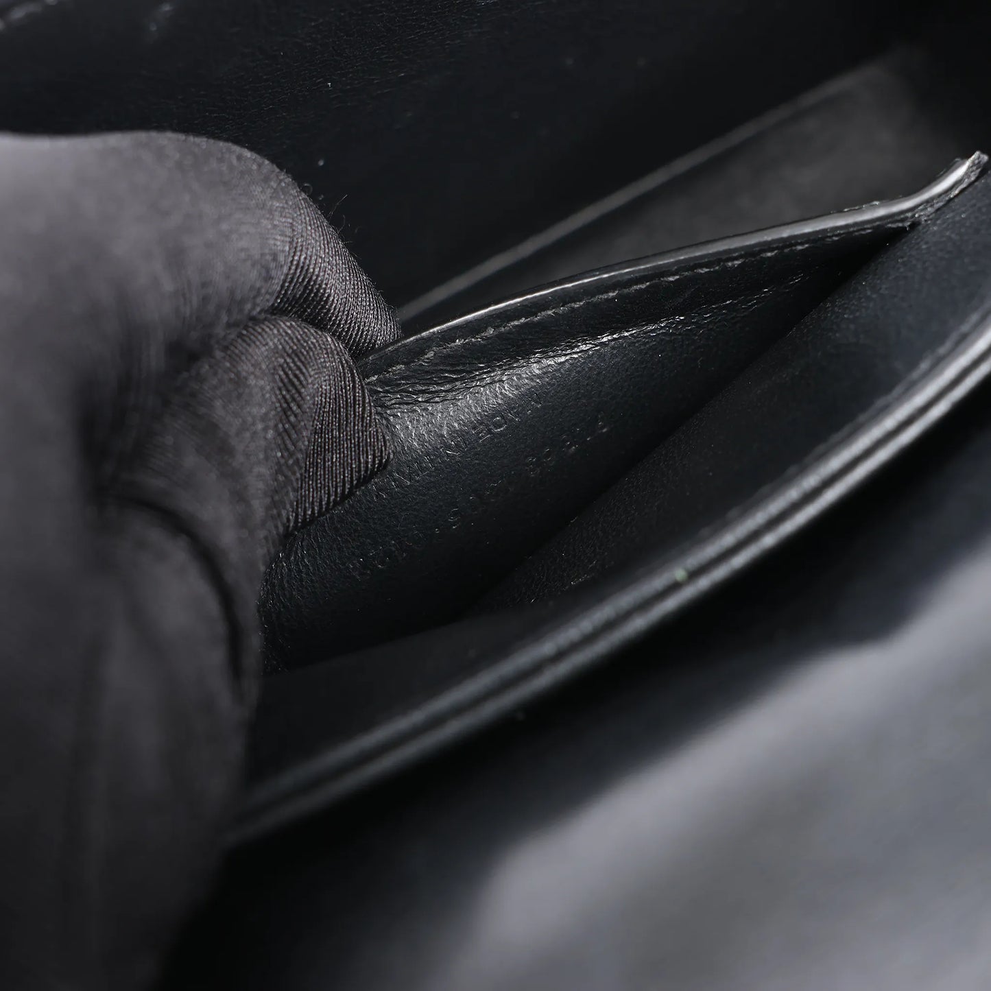 Saint Laurent Paris Solferino Leather Shoulder bag in Black 634305