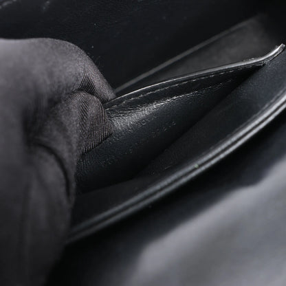 Saint Laurent Paris Solferino Leather Shoulder bag in Black 634305