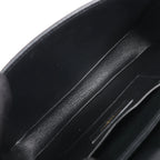 Saint Laurent Paris Solferino Leather Shoulder bag in Black 634305