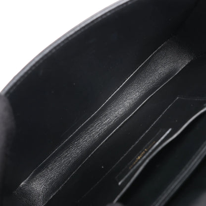 Saint Laurent Paris Solferino Leather Shoulder bag in Black 634305