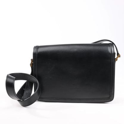 Saint Laurent Paris Solferino Leather Shoulder bag in Black 634305