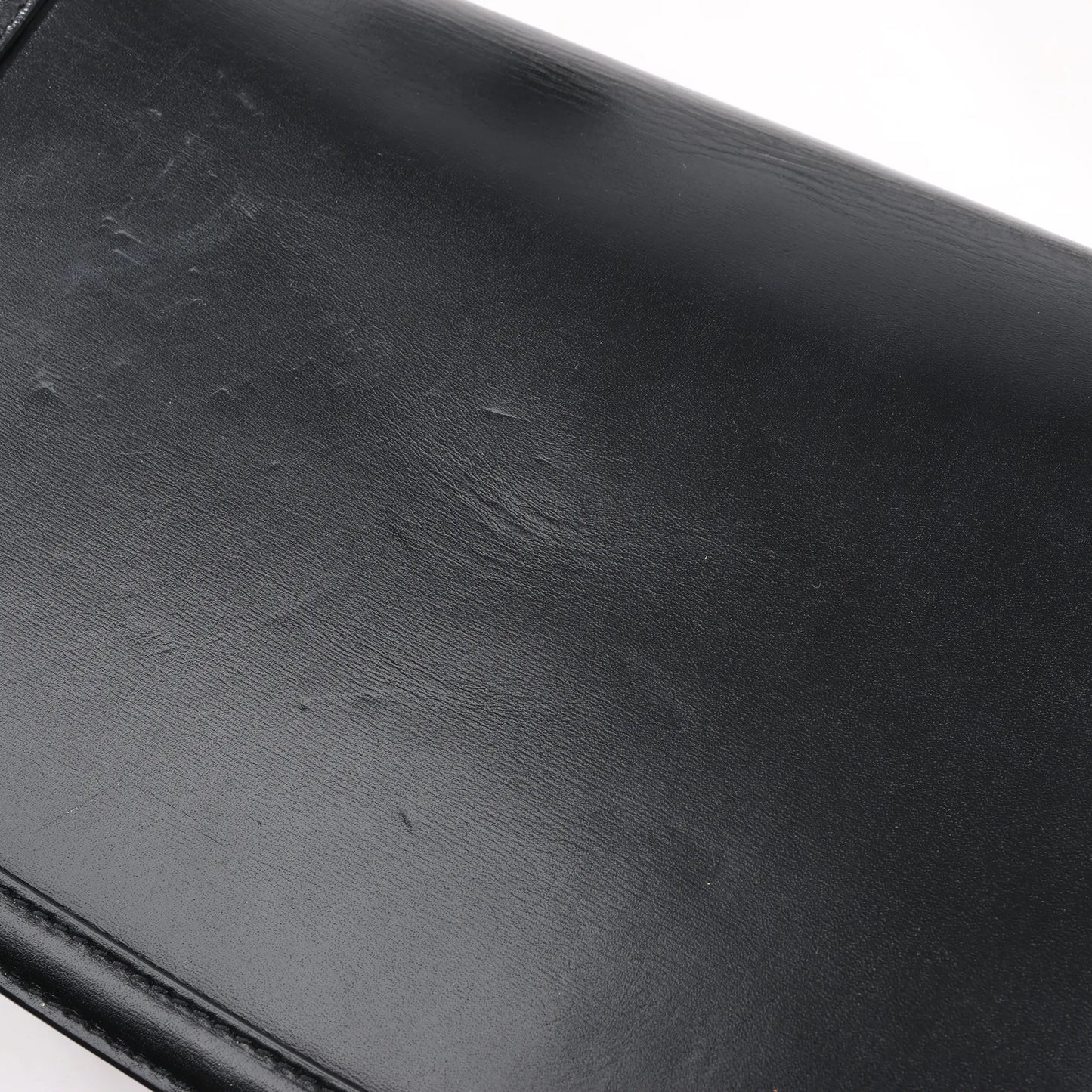 Saint Laurent Paris Solferino Leather Shoulder bag in Black 634305