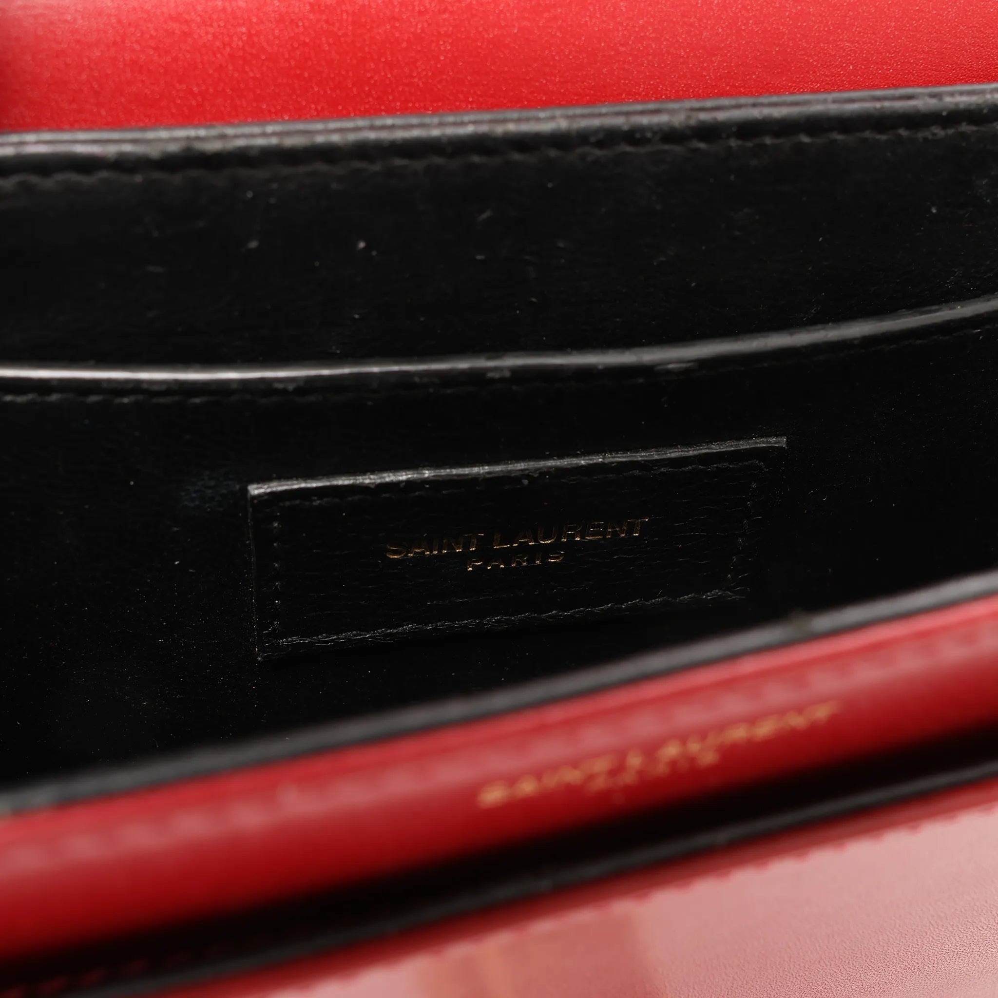 Saint Laurent Paris Solferino Leather Crossbody bag in Red 634306