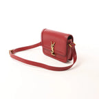 Saint Laurent Paris Solferino Leather Crossbody bag in Red 634306