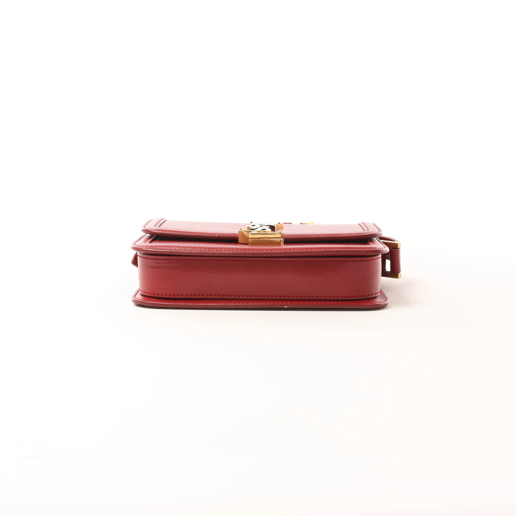 Saint Laurent Paris Solferino Leather Crossbody bag in Red 634306