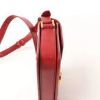 Saint Laurent Paris Solferino Leather Crossbody bag in Red 634306