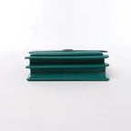Saint Laurent Paris Sunset Leather Chain Crossbody Bag in Green 442906